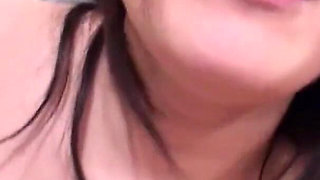 Shizuku, Asian with a cute face and big tits asked a guy to fuck her