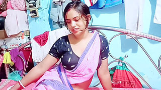 went to bhabhi's house when not at home and enjoyed a lot with my lovely bhabhi, Full Hindi Viral Video