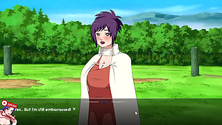 Naruto Kunohichi's training. Training with Anko