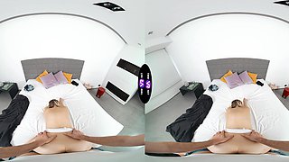 Czech hottie Kristy Waterfall enjoys sex with her handsome fella