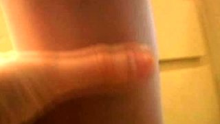Amateur striptease and Solo masturbation