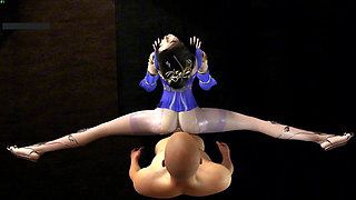 The Eternal Goddess of Virtual Temptation - 3D Animation Hentai