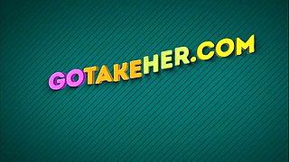 Ashlynn's Amateur Footjob: Big Cock, Nylon Feet