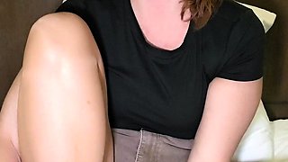 A nylon and foot fetish