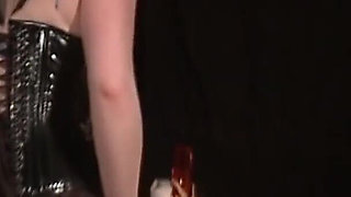 Little blonde slave loves her mistress