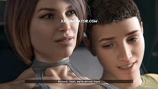 Mother & Son Share A Barred Moment At The Theater That Completes With ANAL INVASION Internal ejaculation