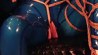 Sexy Fetish Model in Shiny Latex Catsuit Teasing You so! Curvy MILF - Erotic Beautiful