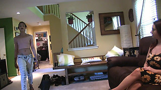 Chloe Spanked by Stepmom