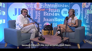 Better Than Her Toys! Mollysmith Squirts All Over the Sybian Machine on Juan Bustos Podcast