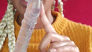Hairy Pussy Cums Cream While Masturbating