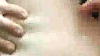 intense orgasm of swinger wife in 3some with neighbor nn