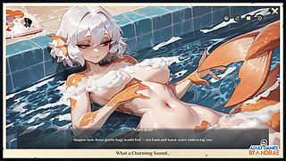 Hotel Tales: H-scene - Pasithea Masturbating by the Pool