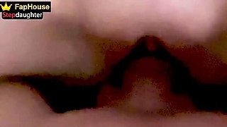 POV Stepdad Fucks Alina Rai's Pussy and Cums in Her Mouth - Amateur Taboo OMG