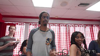 Scarlett Karli's Pizza Affair Ignites Wild Passion