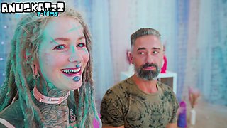 ANAL loving HIPPIE CHICK ass fucked BIG COCK - ATM, facial, gape