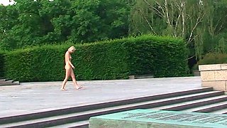 Curly Blonde Teen Records Solo Dildo Masturbation More at