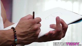 Student Jane Wilde cumblasted after fucking Big Cock