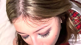 Naughty College Girl Fucks Her Teacher After Class - Deepthroat & Doggy POV
