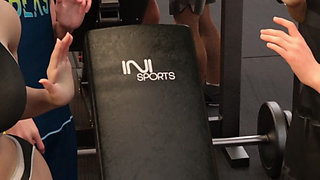 Project Myriam (extra Scenes with Horny Studs) - Myriam Gets Creampied in Her Ass by 3 Horny Studs at the Gym