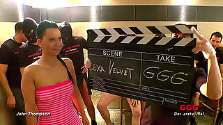 Lexa Velvet Craves Cum Swallowing Gangbang