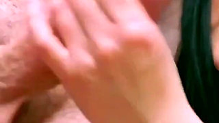 Mia's Handjob for Her Stepdad to Come to a Sorry End