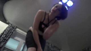 Being under my new shiny pair of boots makes you feel good, weak and stupid!
