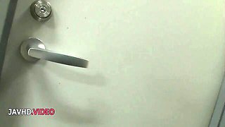 Naughty Momoka Rin seduces giving an amazing Asian blowjob to drink cum afterwards .