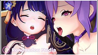 [hmv] Genshin Impact ( ʖ ) Edition - Rondoudou Media - Car Toon And Yae Miko