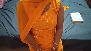 Innocent Sali in Yello Haldi Lehenga Confused About Exams \u2013 Jija Gives Practical Marriage Lesson
