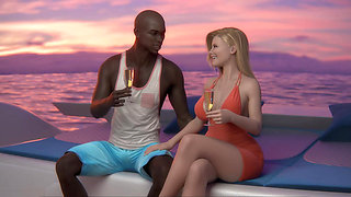 Cheating Wife Mia gets Fucked by Two Giant BBC (Exclusive 3D Porn) Ultra Quality