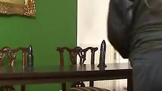 Humiliating dominating dildo game