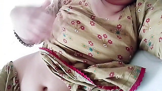 Beautiful wife showing her boobs and she need big long cock