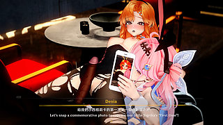 Wuthering Waves - Sigrika and Denia Naughty Club Party Fuck - 3D Hentai Animations