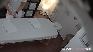 Czech Massage 21: Blonde Babe’s Pussy Gets Massaged to Perfection