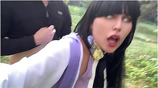 Hinata Lost Naruto And Was Fucked In The Forest