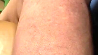 Masked guy gets dominated by a blondie