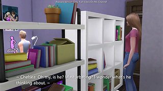 Super hot COUGAR Landlady Ravages Bashful Teenie Tenant - sims four - THREE DIMENSIONAL Anime porn