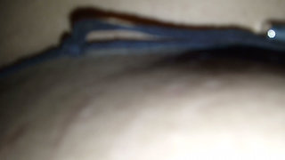 I made a video of my young step sister pussy while she was at night.