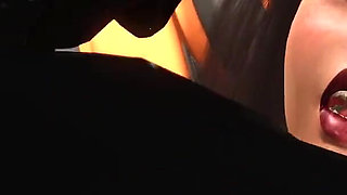 Sci-fi fuck machine! Male android fucks hard a young sexy brunette in the lab