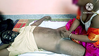 Housewife pleases correspondence and let him fuck for her stepson's delayed school fees.- tamil clear audio with moaning