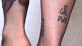 Amateur blondie solo anal masturbation