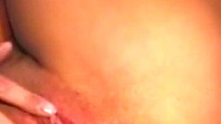 Lesbian Carrot Stuffing Stretches Wet Pussy Wide