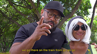 BBW Granny Having Anal in My Bus