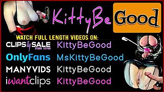 Latex Mistress KittyBeGood Glove Handjob Blowjob Cum Swallow Fetish