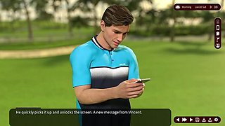 Sarah's Bold Photoshoot for Boss Vincent - Big Tits Wife Cheats in 3D Sex Game - Full Vid