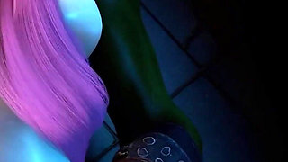 3D BBW Korean Slut Cheating with BBC