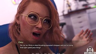 Hot Brunettes & Redheads in Sexy Lingerie - Horny Massage Action
