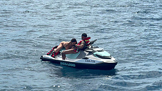 Squirting Hard On a Jet Ski - Luiza Marcato & Jesus Reyes