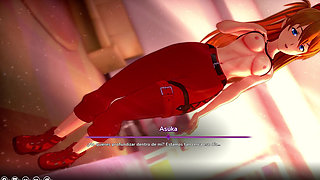 My Hentai Fantasy - The Deal With Asuka From Evangelion To Fuck Her Pink Pussy