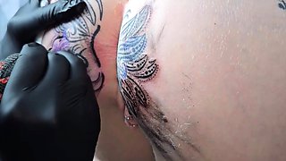 STARTING THE DAY WITH A CHANGE IN MY ANAL TATTOO 2